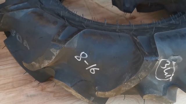 Шины на трактор, размер 7-16 и 8-16 Корея Tiron смотреть онлайн