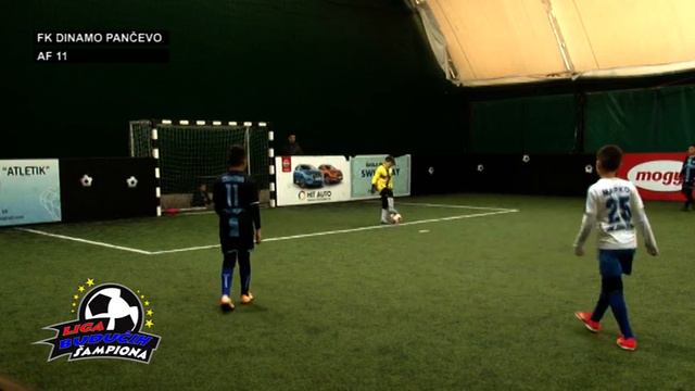 Liga budućih šampiona, generacija 2011, Fk Dinamo Pančevo- AF 11, 18. kolo смотреть онлайн