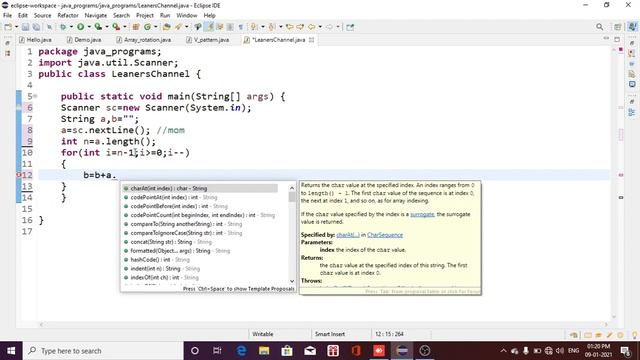 String palindrome || check whether a String is palindrome or not in java || java program series смотреть онлайн