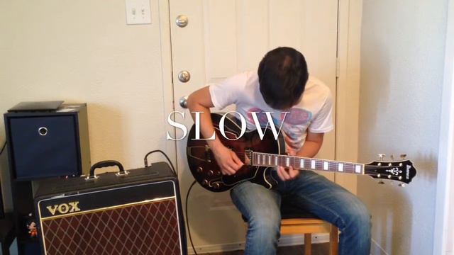 "Dancing In The Rain" Blu & Exile Guitar Lick (Ibanez AG95 / Vox Night Train 15) смотреть онлайн