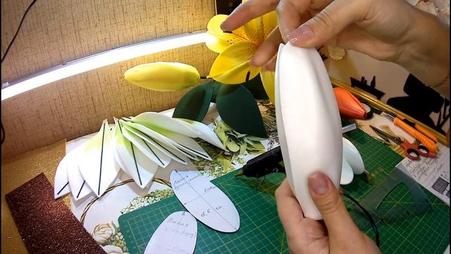 БУТОНЫ ЛИЛИЙ ИЗ ИЗОЛОНА / 3 часть / БЫСТРО И ПРОСТО смотреть онлайн