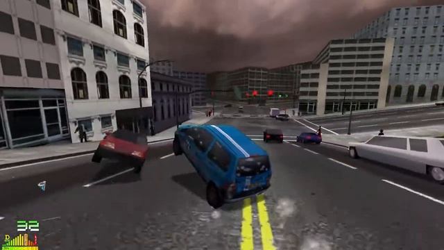 Midtown Madness 2 - 2000 Renault Twingo смотреть онлайн