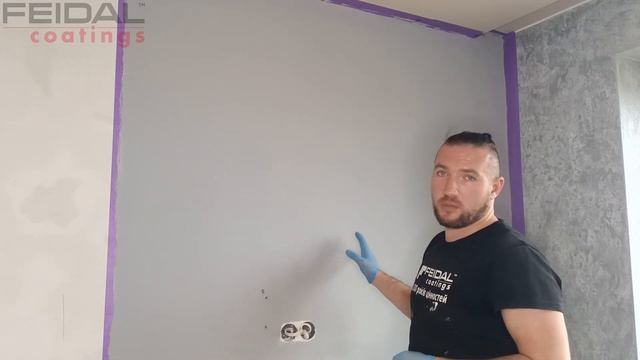 Просто нанести, эффектно выглядит! Вертикальный узор с помощью декоративной краски! смотреть онлайн