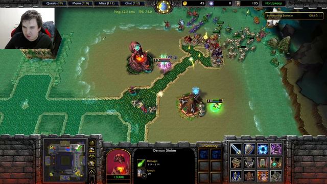 Warcraft 3 CZ/SK | #144 | Hero Push 4.1b - Co to je za šikanu смотреть онлайн