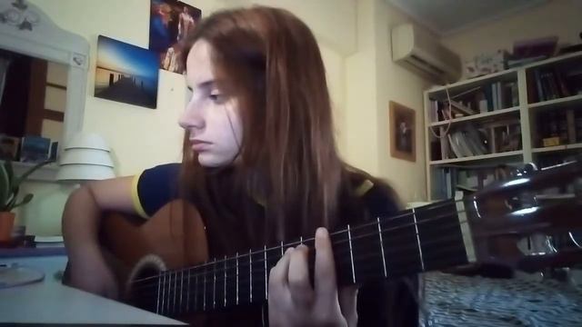 Freaking out the neighborhood but you only have one guitar (instrumental cover) смотреть онлайн