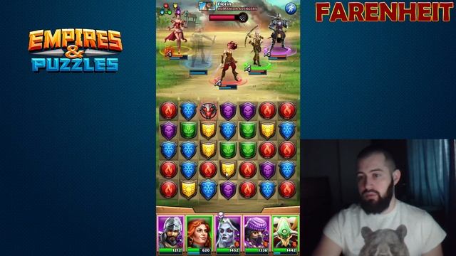 ВОЙНА С ВЕБКОЙ: ИЗМЕНЕНИЯ В КОМАНДАХ И ТОП УДАРЫ Empires & Puzzles смотреть онлайн