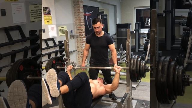 Мой Личный Рекорд. Жим Лежа 140 kg. БЕЗ НОГ смотреть онлайн