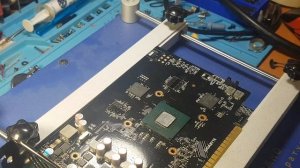 Asus GTX 1050 2 gb. Ремонт, замена видеопамяти.