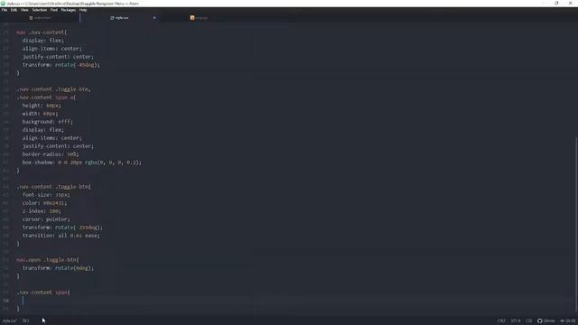 How to create a Draggable Navigation Menu with HTML, CSS & JS смотреть онлайн
