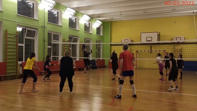 3О. О3. 2О22 Волейбол для в3рослыx, игровые моменты смотреть онлайн