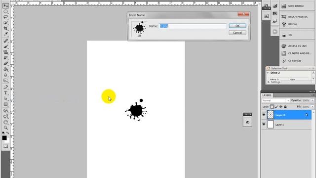 Adobe photoshop custom brush set and custom brush making tutorial смотреть онлайн