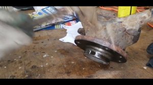 VW Passat b3, замена ступичного подшипника