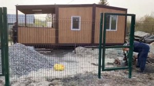 МОНТАЖ 3D ВОРОТ КАЛИТКИ ЗАБОРА