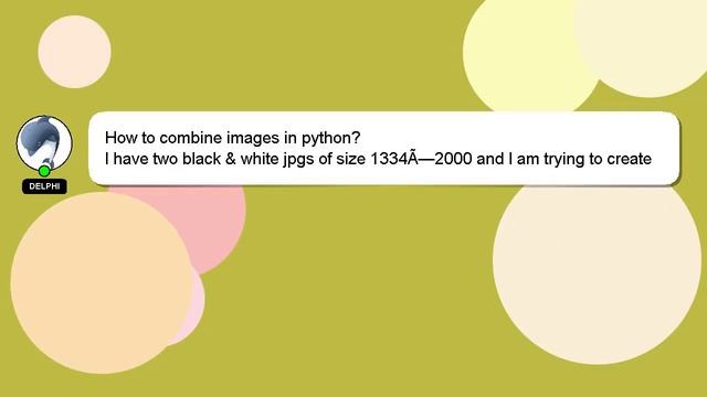 How to combine images in python? смотреть онлайн
