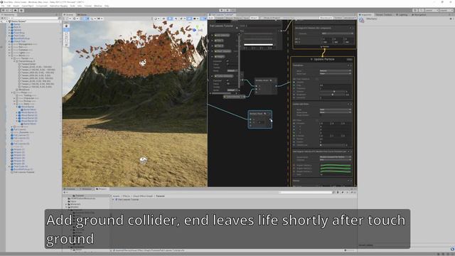 Unity VFX Graph - Falling Leaves Tutorial смотреть онлайн