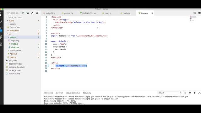 Proper Way To Include CSS And Scripts In VUE Js смотреть онлайн