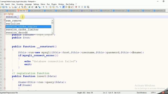 login registration system using oops concept in php hindi part 7login смотреть онлайн