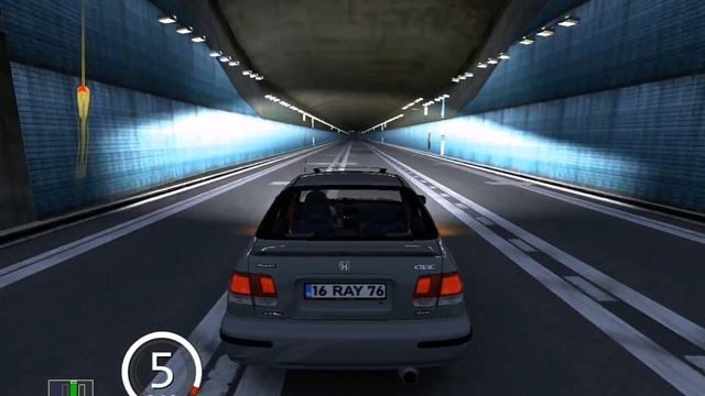 Assetto Corsa | Semicenk & Rast - Canın Sağolsun | Honda Civic 1.6 VTİ | смотреть онлайн