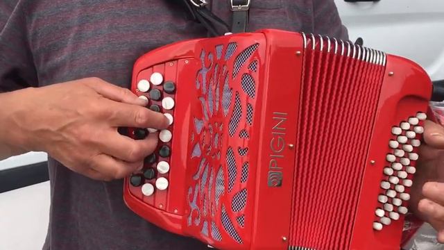 Pigini Simba Continental Chromatic Accordion смотреть онлайн