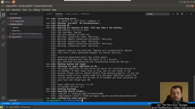 Screencast 001: Ansible and Inspec using Vagrant смотреть онлайн