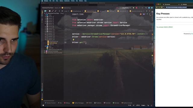 РАБОТА С DROPDOWN, MULTISELECT И КЛАВИАТУРОЙ # Урок 16 - SELENIUM (Полный курс) смотреть онлайн