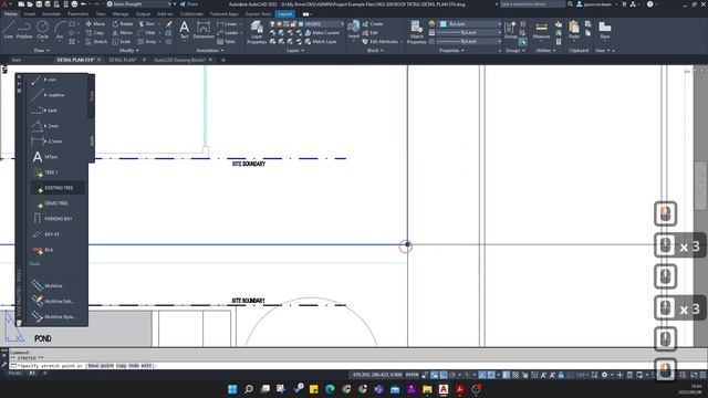 FLOOR PLAN IN AUTOCAD STEP 5: смотреть онлайн