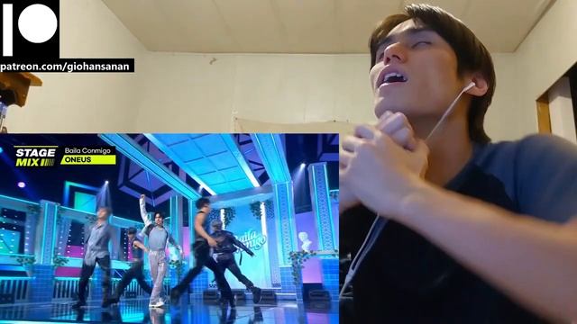 ONEUS Reaction with Gio [Stage Mix] 원어스 - 바일라 꼰미고 (ONEUS - Baila Conmigo) смотреть онлайн