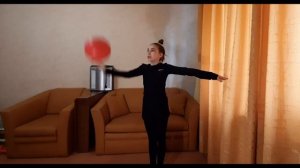 Перекаты с мячом || Художественная гимнастика || Мяч