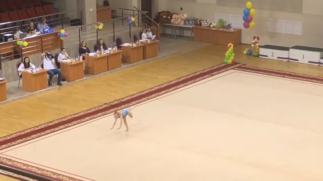 Художественная гимнастика 7 лет Калмыкова Виктория смотреть онлайн