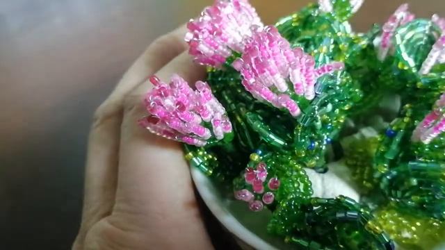 Цветы из бисера. смотреть онлайн