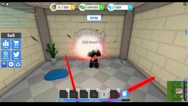 Robing The Bank In Thief Simulator (Roblox) смотреть онлайн