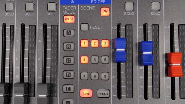 Zoom LiveTrak L-20: Saving Scenes
