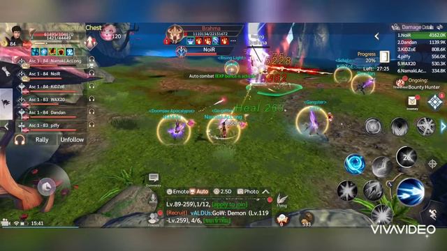 Perfect World Mobile : Alt doing HoH Void , No Cleric no barb No problem. смотреть онлайн