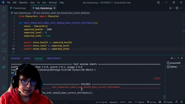 TDD - Test Driving Development (Pruebas Unitarias) en Python смотреть онлайн