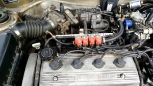 Утром на холодную, троит двигатель и плавают обороты.