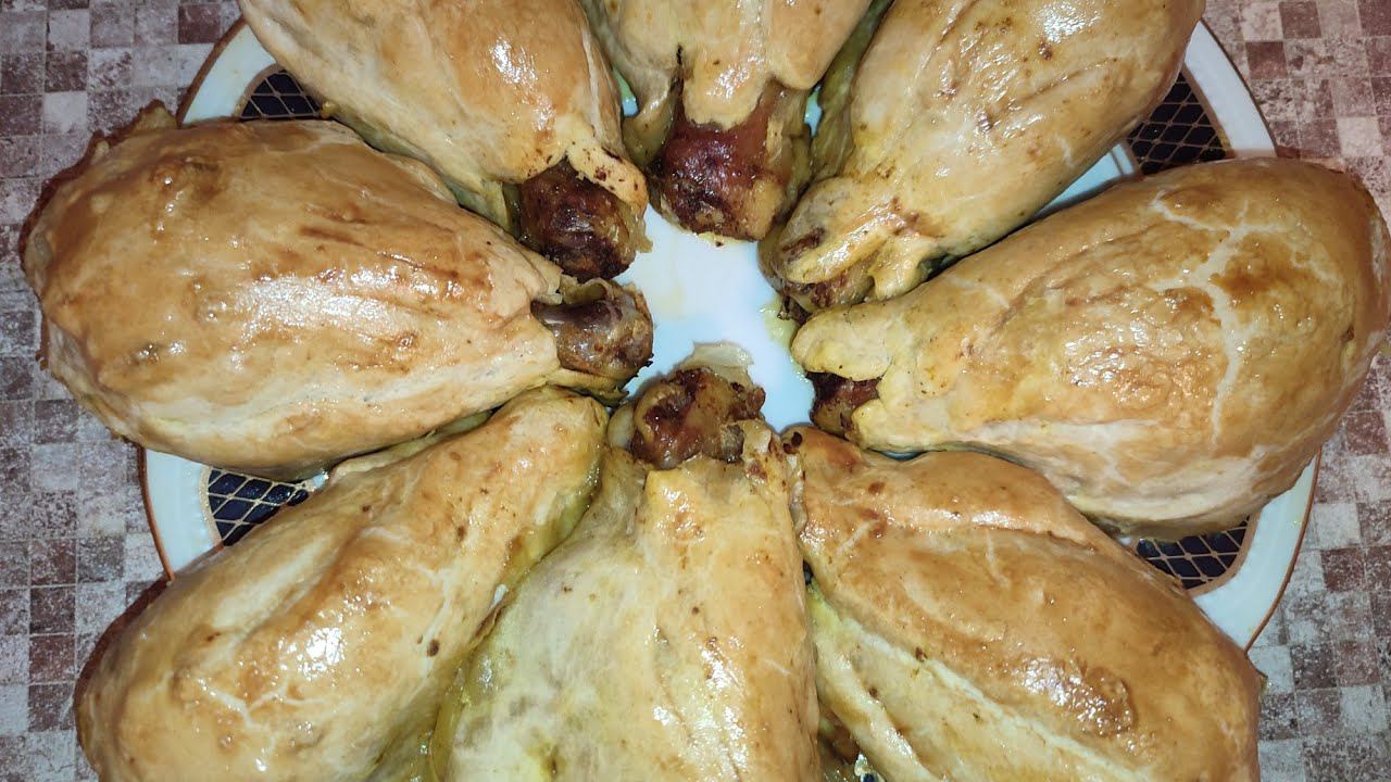 КУРОЧКА В МЕШОЧКЕ. Необычная подача курицы. смотреть онлайн