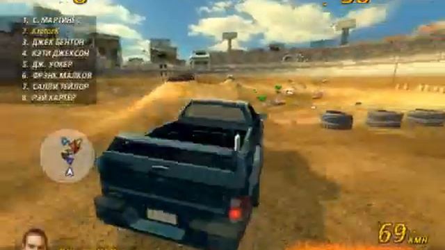 AdilGameLine - FlatOut2 запись первая - Дерби смотреть онлайн
