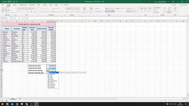 CAT Grade 10 - Excel - Functions смотреть онлайн