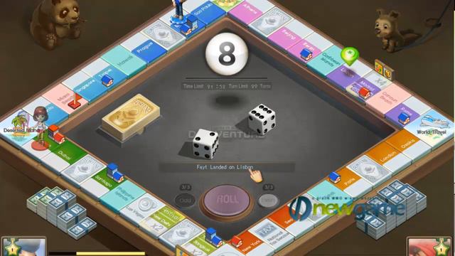 Dice Venture - gra monopoly w 3D HD смотреть онлайн