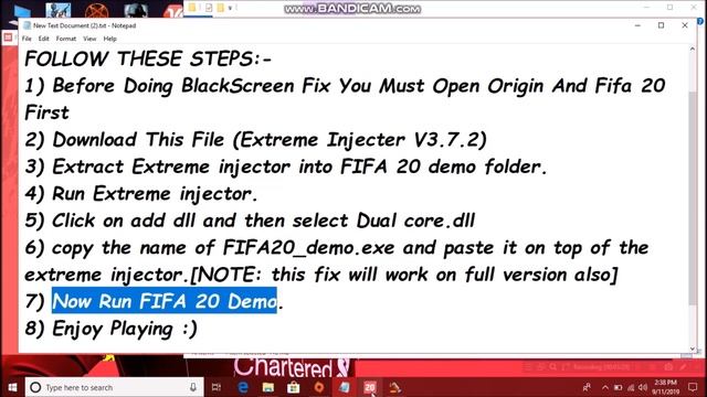 FIFA 20 Blackscreen/Dual Core Fix 100% Working смотреть онлайн