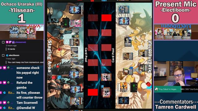 Blow the Top off this One | Ochaco Uraraka (III) VS Present Mic | My Hero Academia CCG Commentary смотреть онлайн