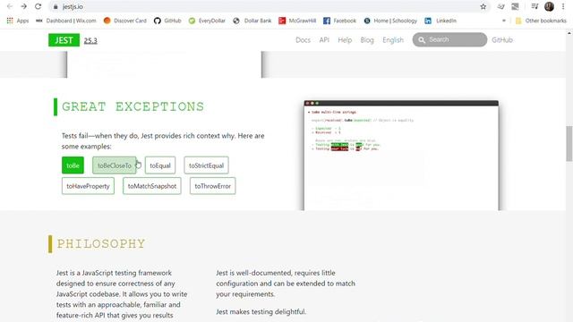 Jest - for Unit Testing смотреть онлайн