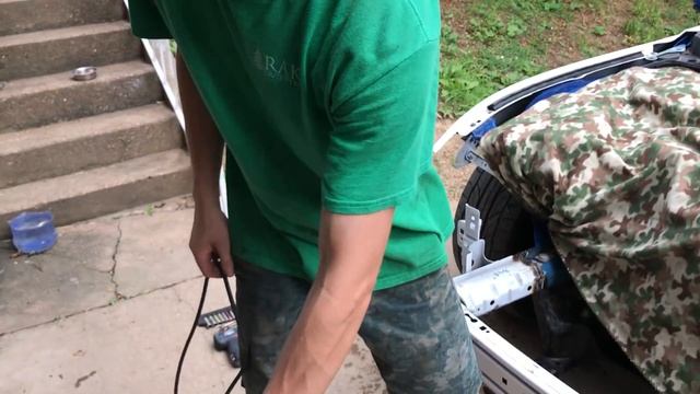 Rebuilding A Wrecked 2017 Mustang GT Part 8 смотреть онлайн