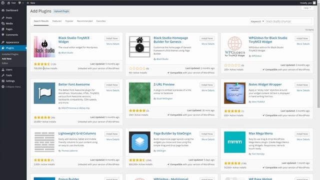 How to install & use Black Studio TinyMCE Widget plugin - WordPress смотреть онлайн