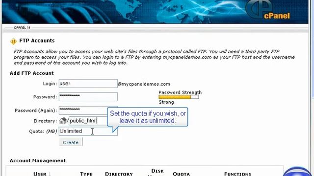 [Web Hosting Tutorial] Manage your FTP Accounts in cPanel смотреть онлайн