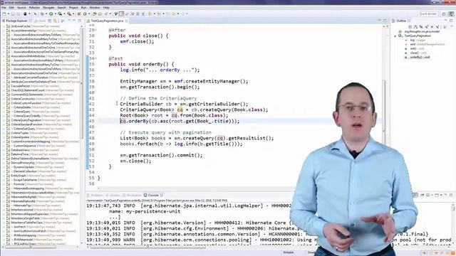 Hibernate Tip: How to use an ORDER BY clause in a CriteriaQuery смотреть онлайн