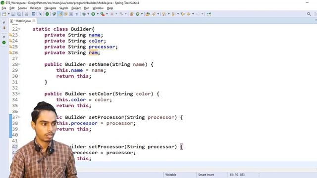 #04 Design Patterns [Hindi] | Builder Design Pattern in Java | Overcome Telescoping Constructors смотреть онлайн