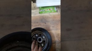 Бюджетный шкив на минитрактор