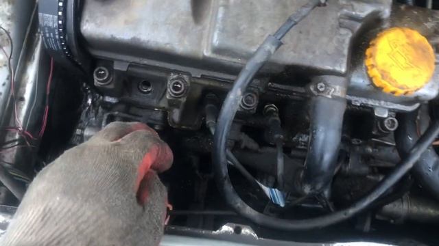 Как правильно выставить метки ремня грм на 8 клапанном двигателе ваз 2109-2110-2115 Калина и тд смотреть онлайн