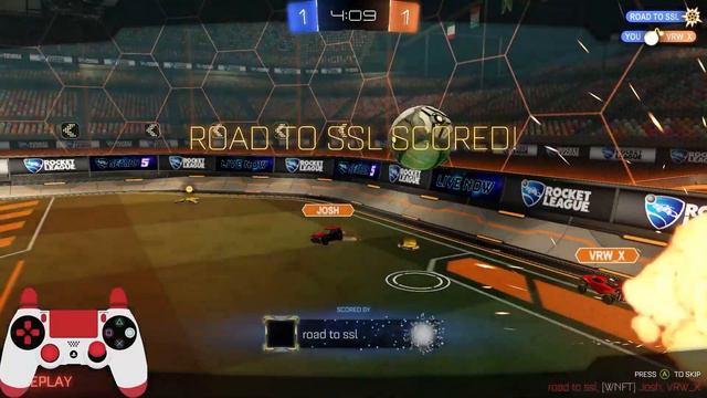 Rocket League Gameplay 1 HOUR | Grand Champ (No Commentary) смотреть онлайн